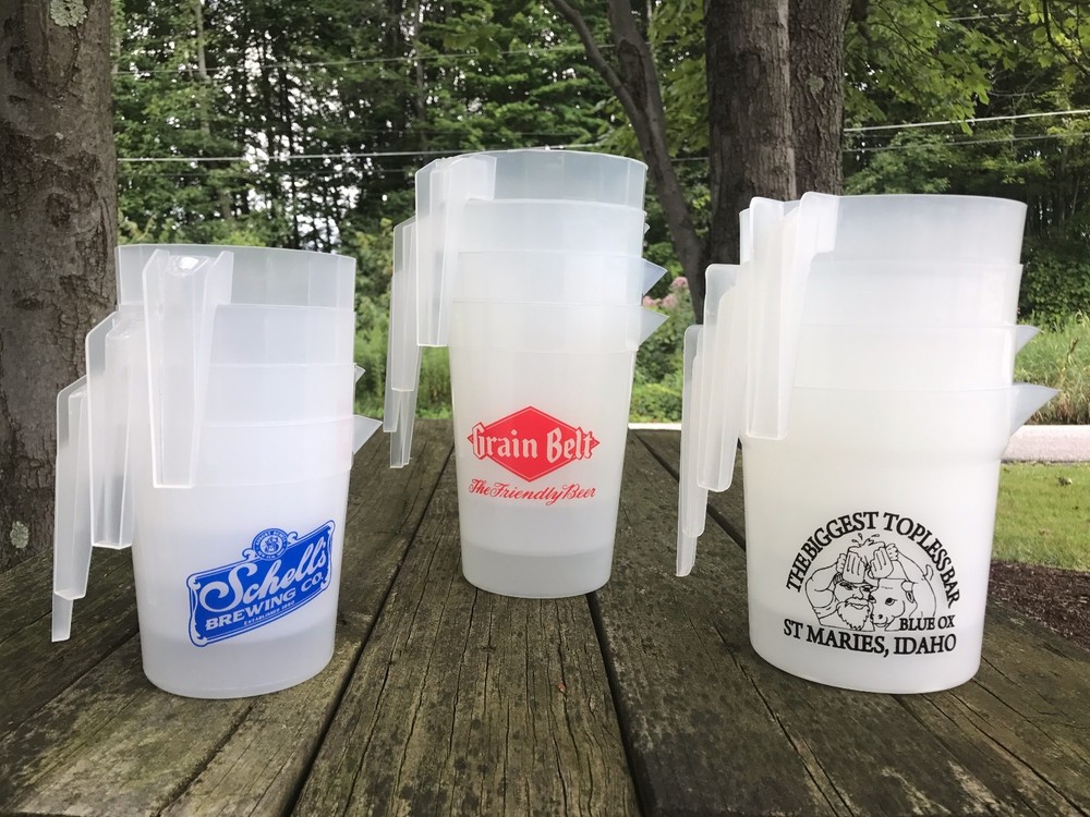 64oz Stackable Pitchers Blank 42-Piece Wholesale Lot Catering Bulk Order