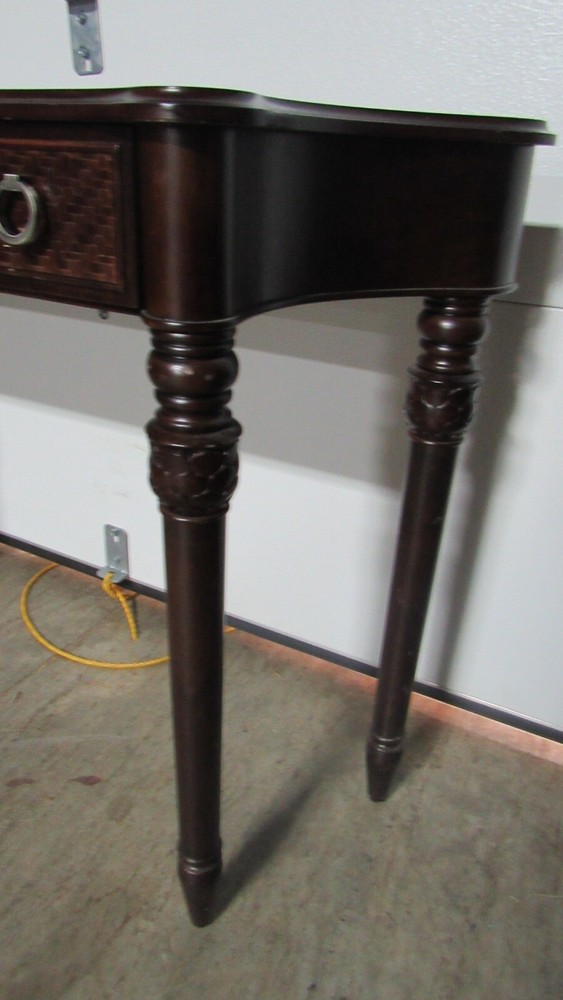 Mahogany Bombay Console Entry Table
