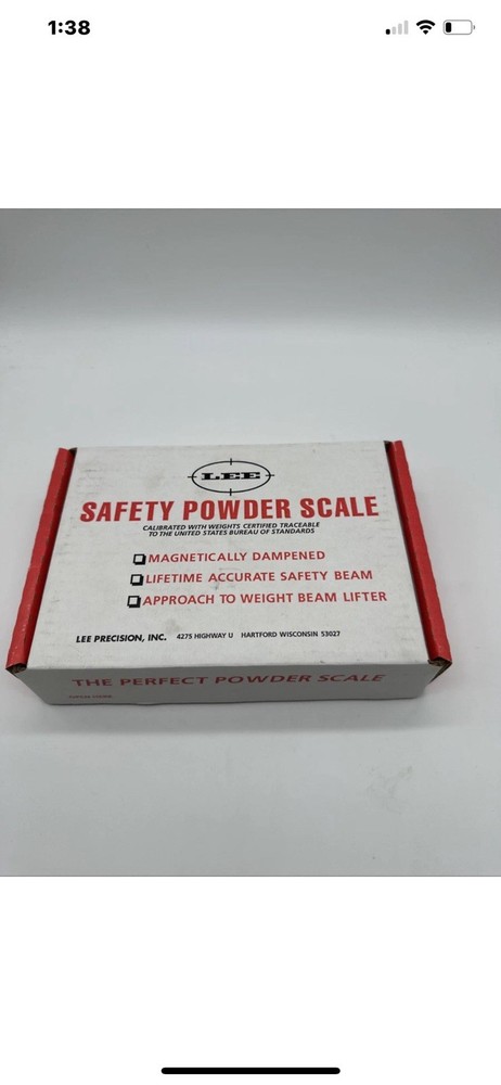 Lee Powder Scale