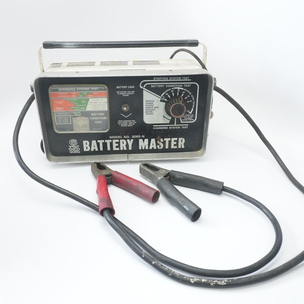 Vintage Battery Master Variable Load Electrical System Tester 6 / 12v 3065-N