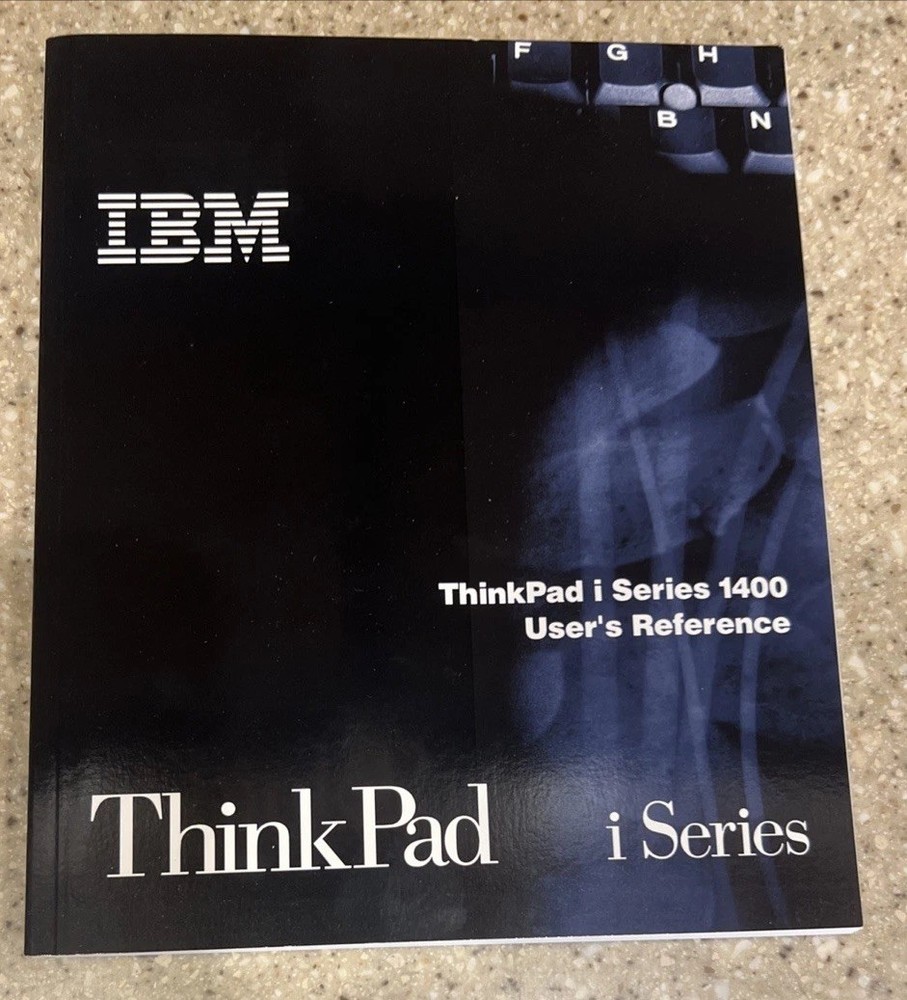 IBM ThinkPad I Series 1400 User’s Reference Manual OEM 1998 & Document Lot