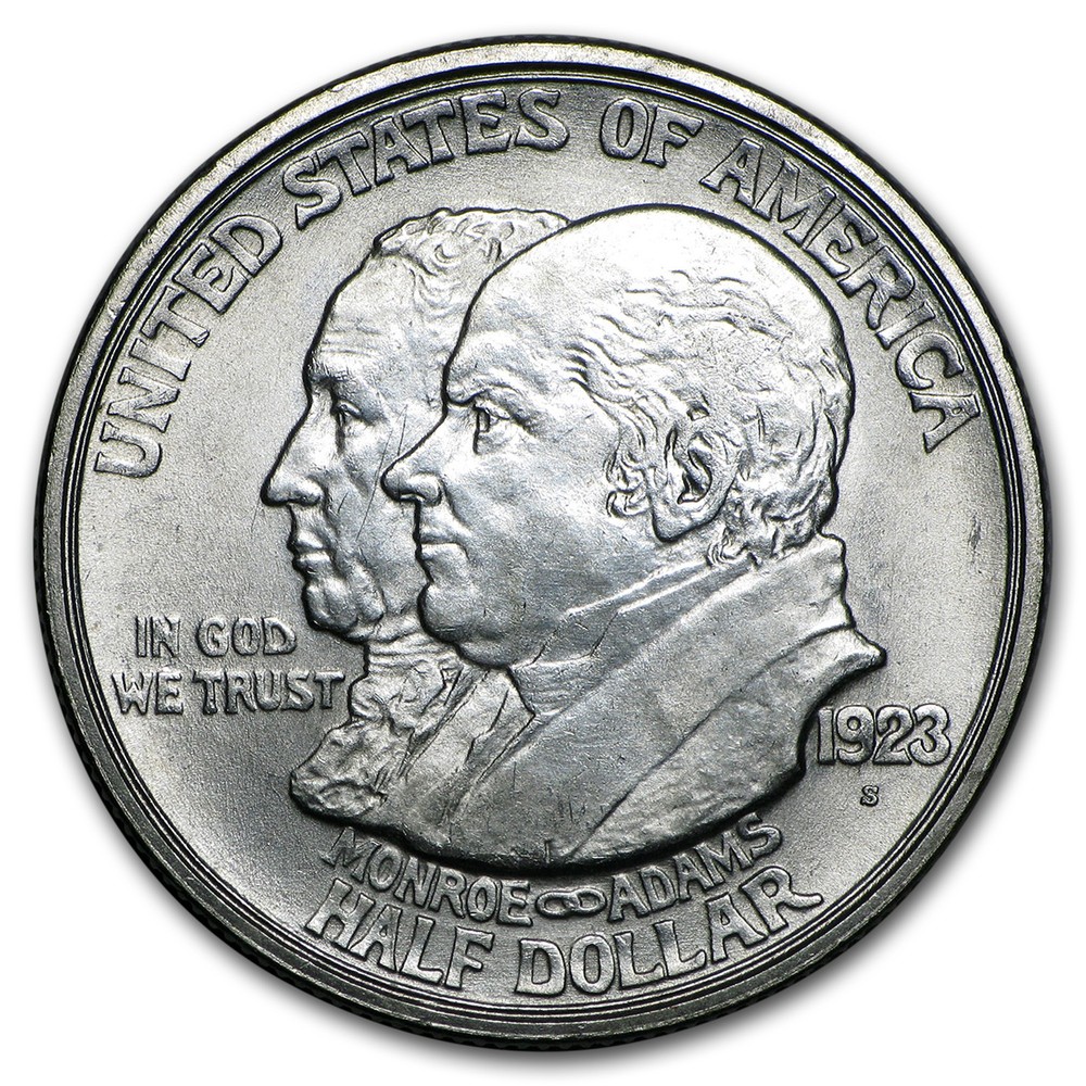 1923-S Monroe Doctrine Half BU