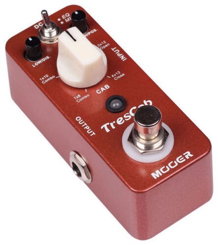 Mooer TresCab Cab Simulated Micro Guitar Effects Pedal