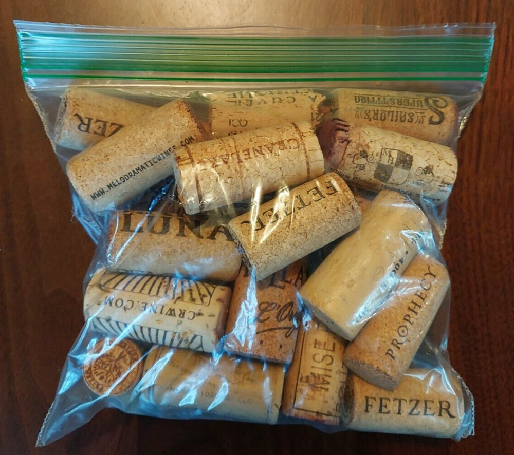 Lot of 25+ miscellaneous wine corks