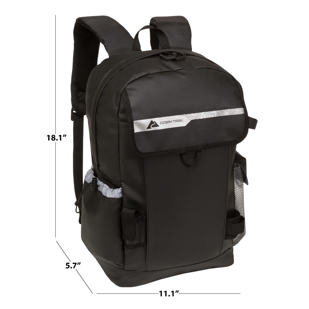 Fishing Tackle Backpack Large Capacity 27L Water Resistant Polyester Storage Bag