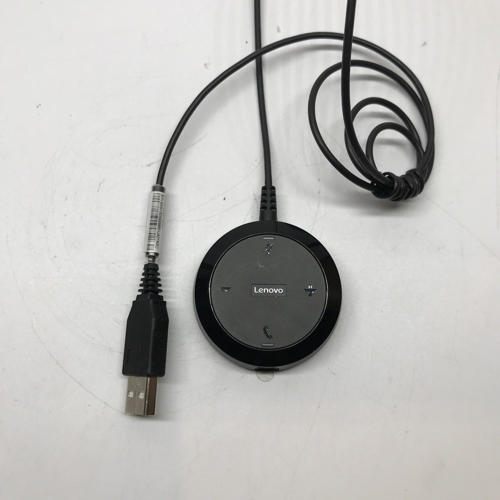 Lenovo Pro Wired Stereo VOIP Headset Controller Model ENC060