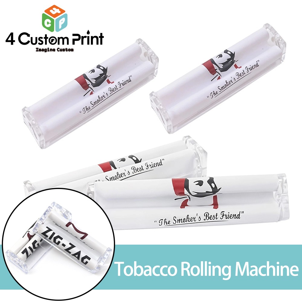 2 pcs Zig Zag 110mm Easy Handroll Cigarette Tobacco Rolling Roller Machine
