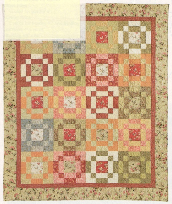 Dusky Meadows Quilt Pattern Pieced GK