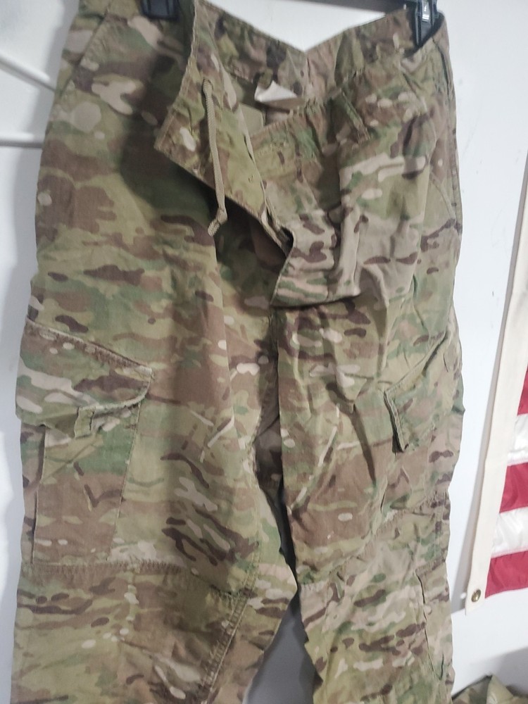 Medium Short Pants Trousers US ARMY ISSUE  MULTICAM  -  FLAME RESISTANT