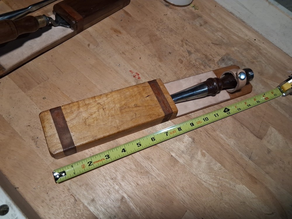Restored L.&I.J. White 1 3/4" Socket Firmer  Chisel