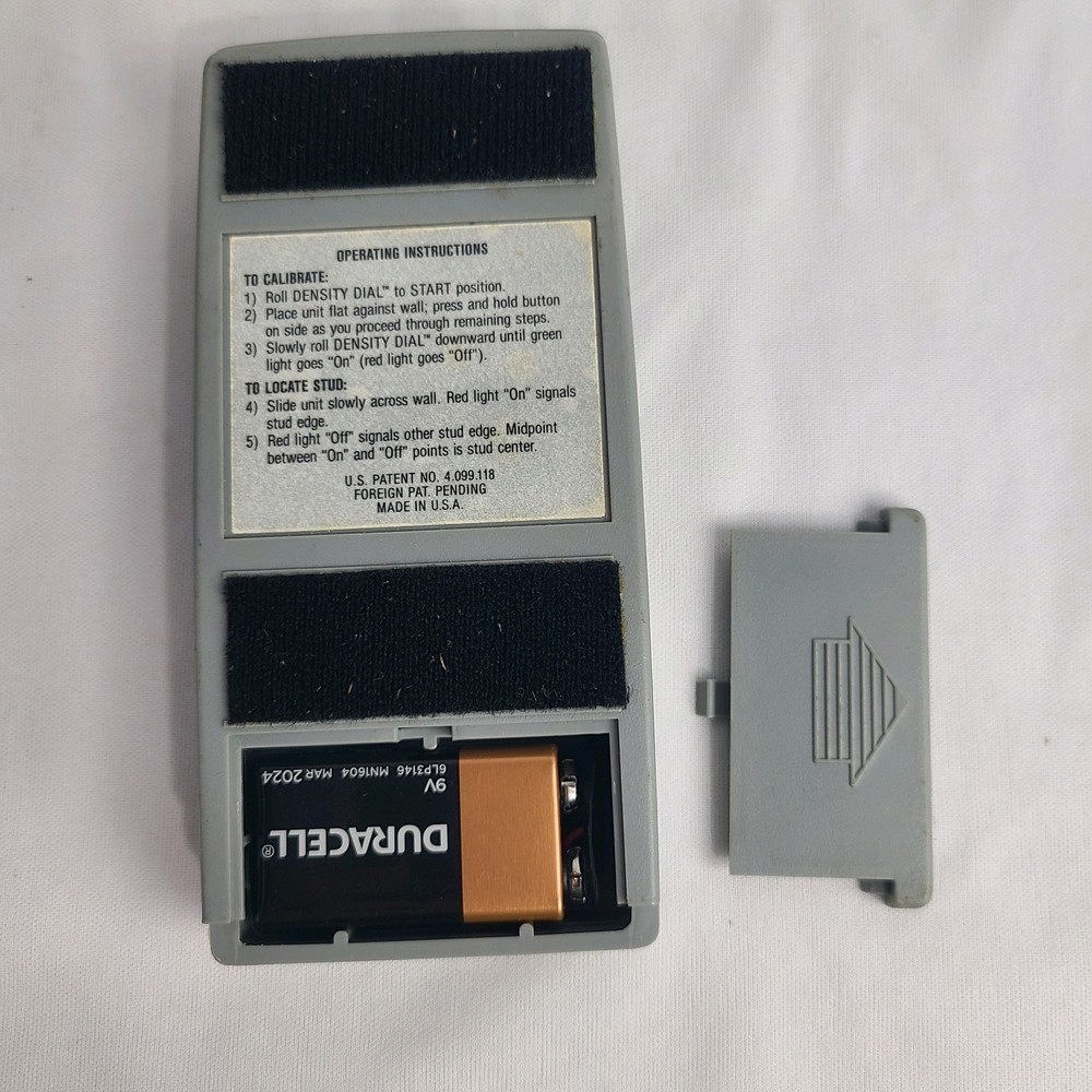 Vintage Zircon StudSensor 2 Electronic Wall Stud Finder Works II Working Tested