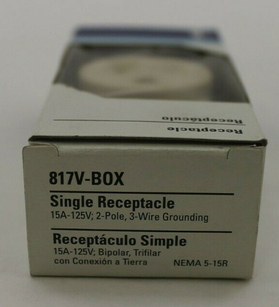 Eagle 817V-BOX Single Receptacle (Lot of 2)
