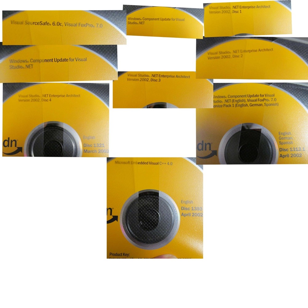 MSDN Subscription Software Library over 75 Disc Retail $2500 Visual Studio More!