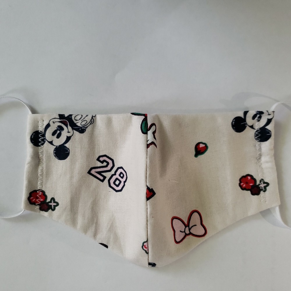 Handmade face mask washable and reusable new  with filter pocket