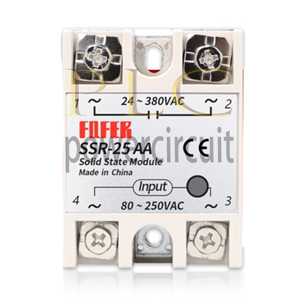 New Fotek SSR-25AA SSR25AA Solid State Module 1Pcs.