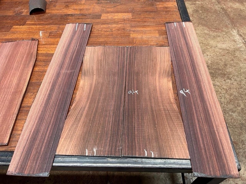 INDIAN ROSEWOOD BACK AND SIDE SET . Same Item