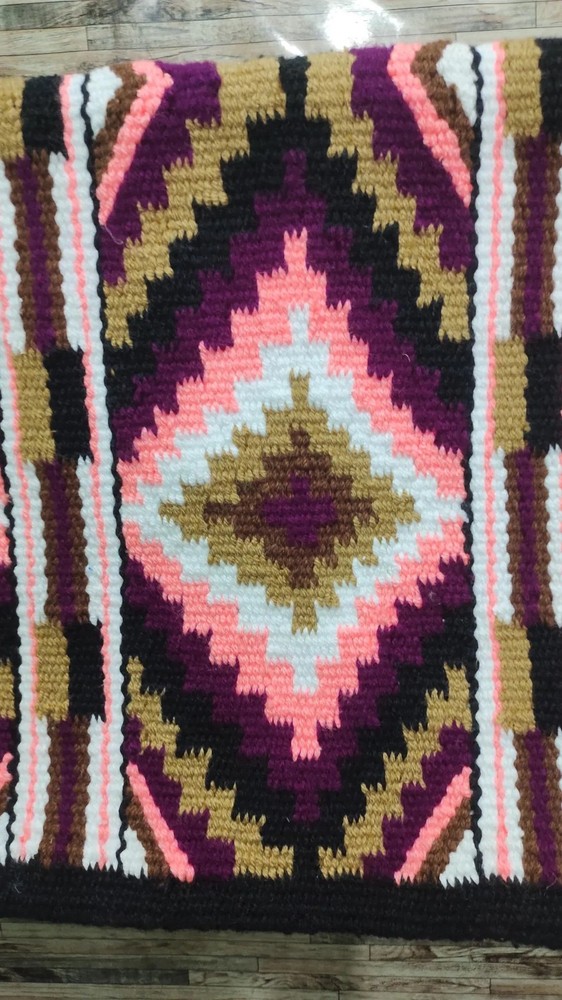 Western Ranch Saddle Blanket | Handwoven 100% NZ Wool Pad All Sizes