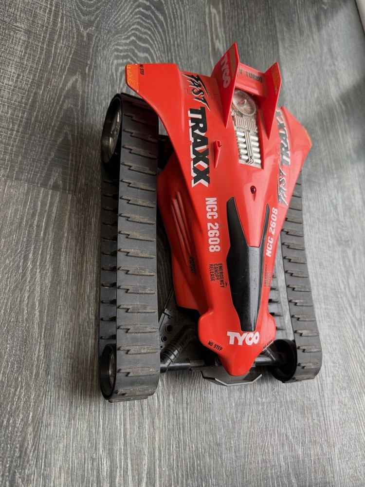 TYCO Fast Traxx Remote Control Car Red Black