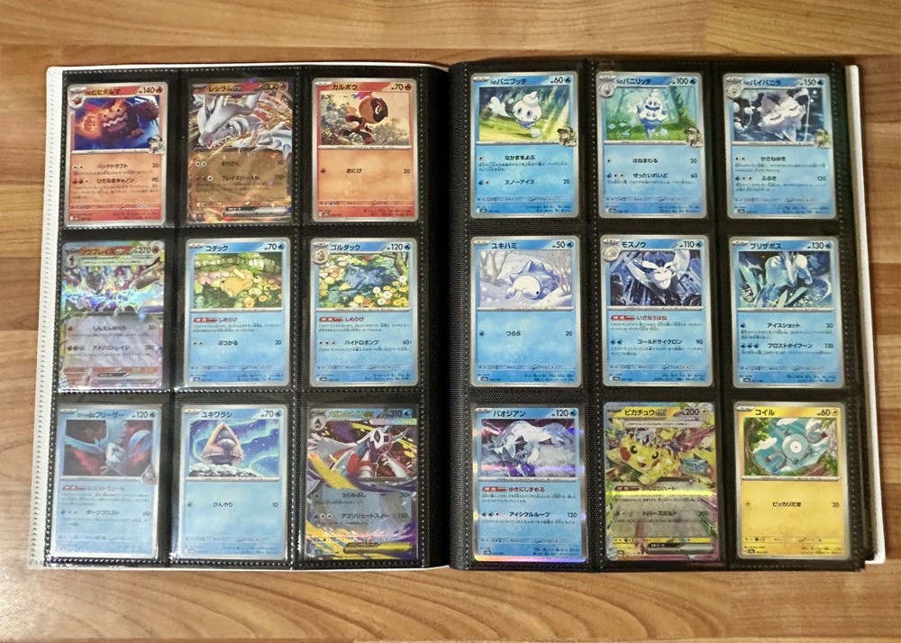 Pokemon Japanese Mega Dream Complete Base set + 14 hits & Binder - Mint
