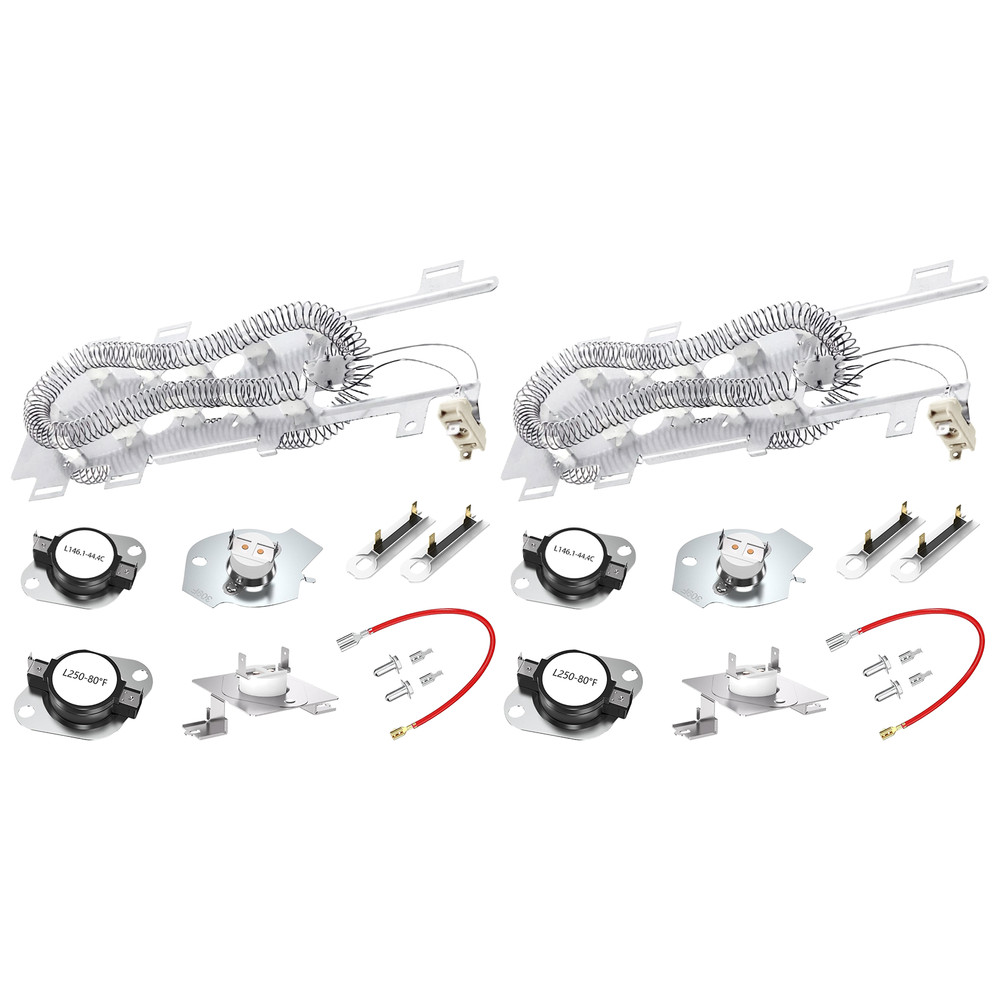 2 PC 8544771 Dryer Heating Element Replacement for Whirlpool Kenmore WP8544771