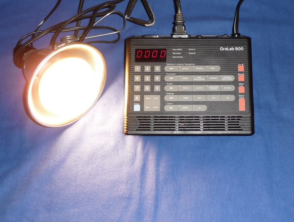 GraLab 900 Programmable Electronic Darkroom Timer - Powers On Func Buttons Work
