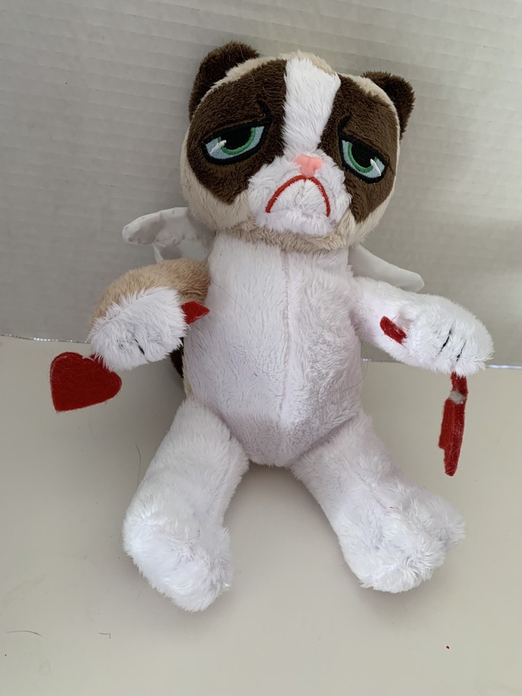 Grumpy Cat Valentine’s Plush Cat
