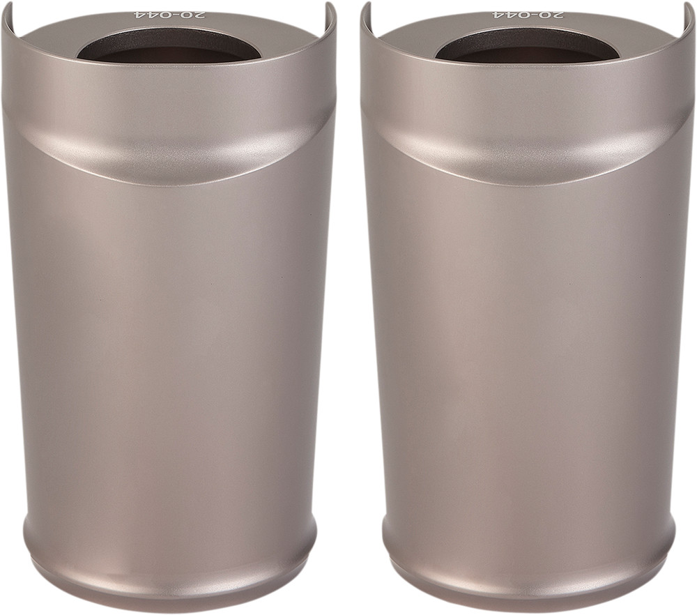 Arlen Ness Fork Boot Covers Titanium 20-005