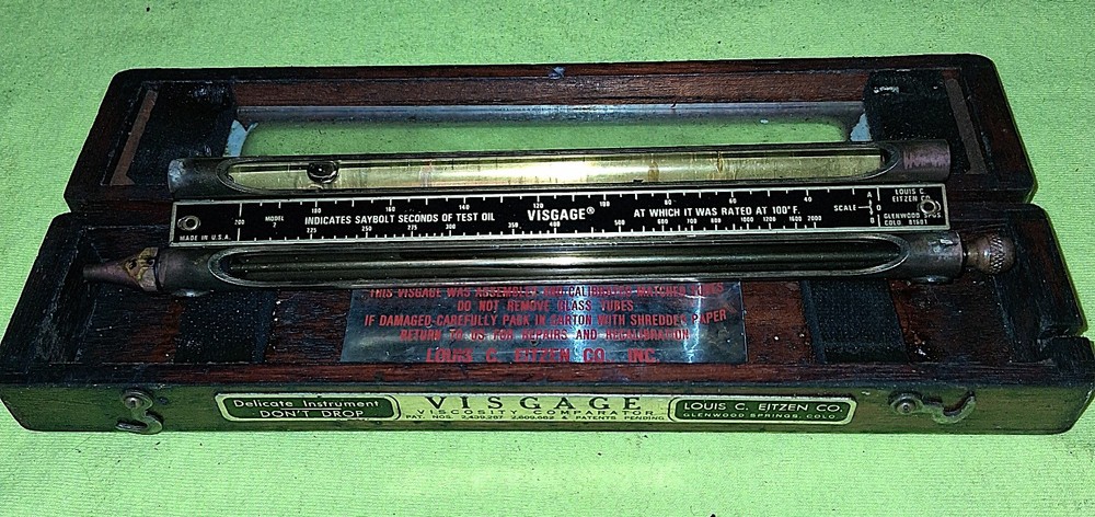 Visgage Model 2 Comparator with Box, Louis C. Eitzen Co.