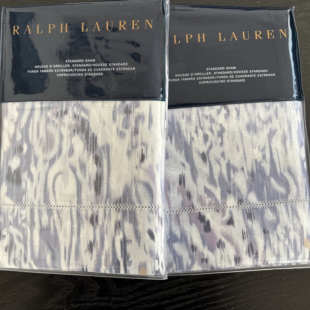 Ralph Lauren STD Shams (2) LORELAI NIP