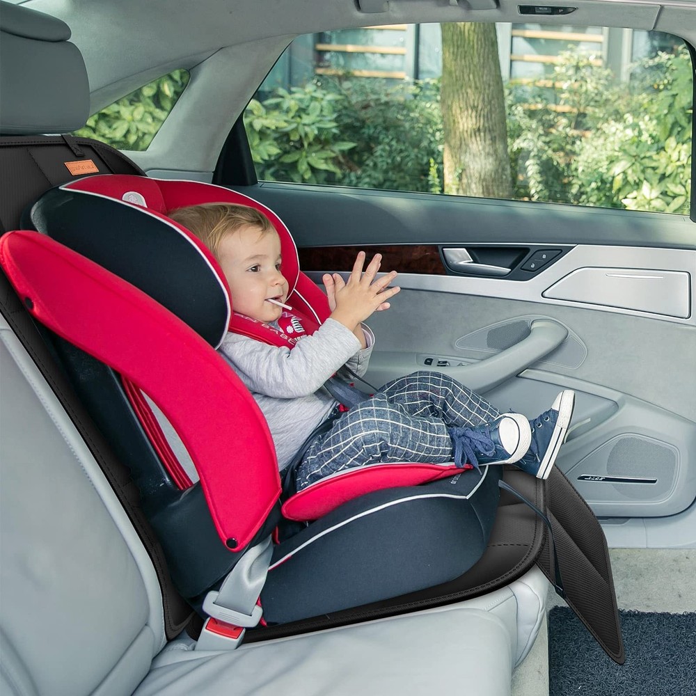SMART ELF Car Seat Protector 2Pack Seat Protector Protect Child Seats with