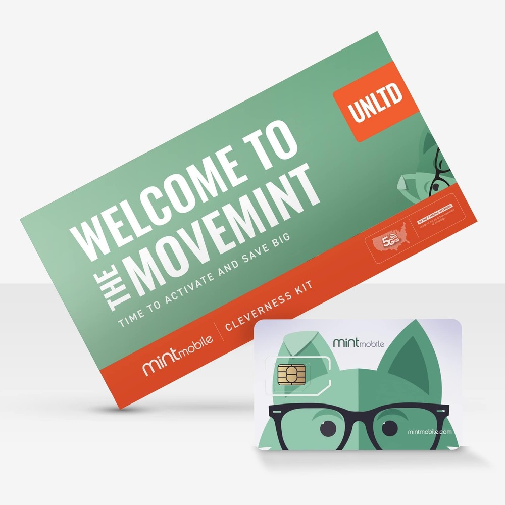 $30/mo. Mint Mobile Phone Plan with Unlimited Talk, Text & Data for 3 Months ...