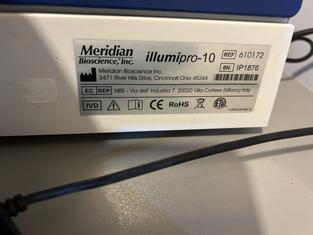 Meridian Bioscience illumipro-10 Ref 610172 Microplate Reader