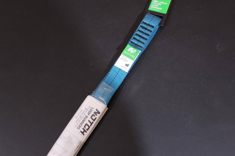 Blue Nylon Loop Runner 26" For Tree Care