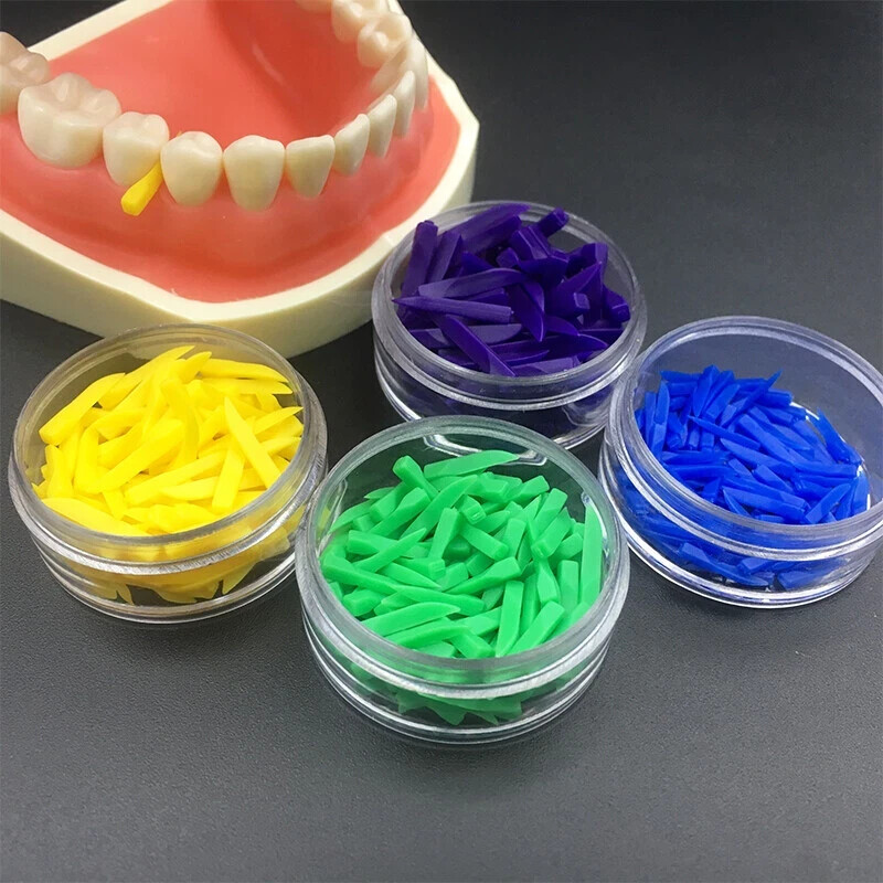 4 Boxes Dental Wedges Tooth Gap Wedge Large Medium Extra small Small Dentistry