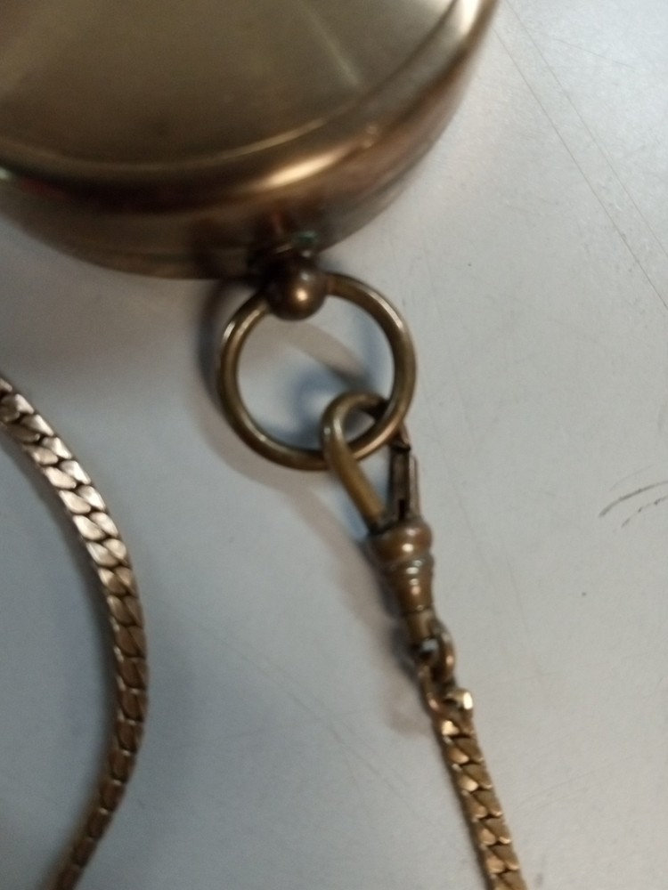 Working Vintage German Compass AND FOB