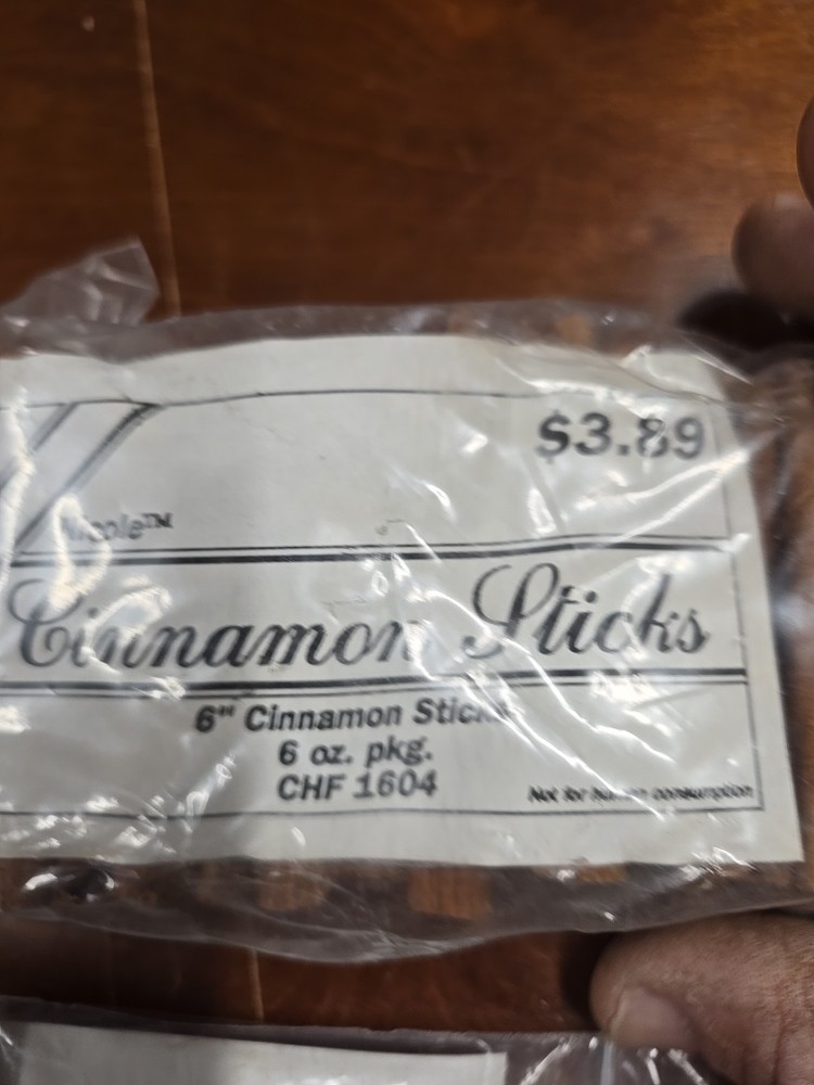 Cinnamon Sticks And Craft Close Pins