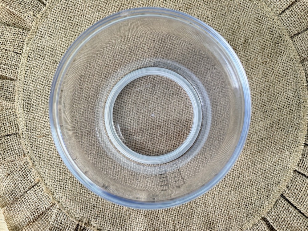 Progressive 3 Cup Measuring Sifter Plastic & Metal -No Top Lid-EUC