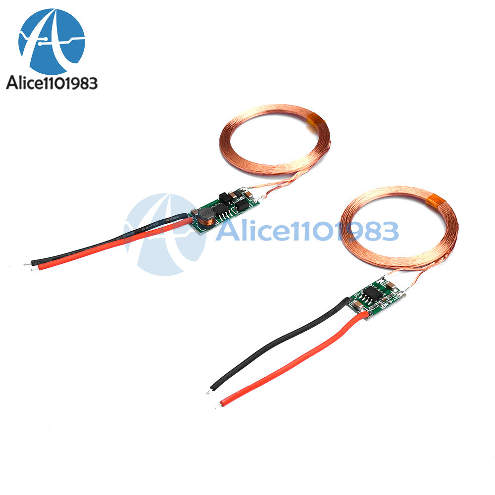 5V 1A 5V 2A Wireless Power Supply Module Transmitter Receiver Charging Inductive