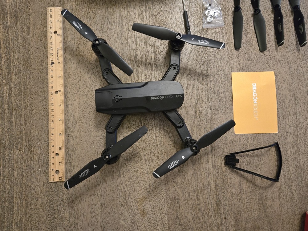 Dragon Touch Drone 7" Only Camera Battery & Case **See All Pics & Description***