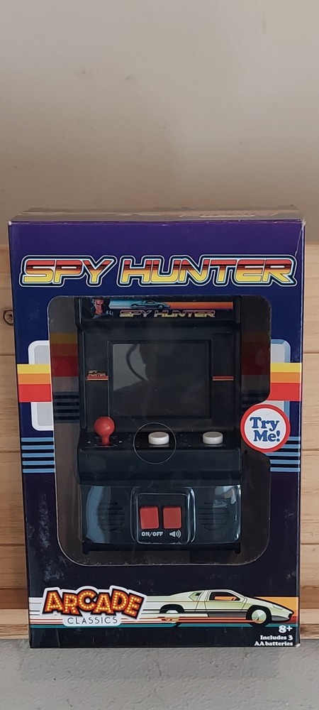 Spy Hunter - Arcade Classics Midway Mini Arcade Machine, Brand New!