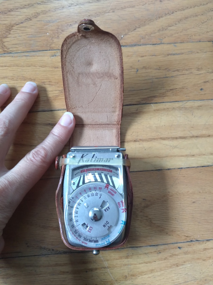 Vintage Kalimar Exposure Meter Light Model A-1 JAPAN