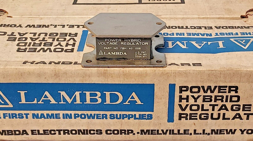 '1 PIECE' - PN# FBH-40-006 - LAMBDA - VOLTAGE, REGULATOR