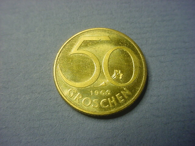 Austria 50 Groschen 1965 Proof #82018