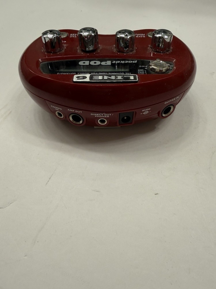Line 6 Pocket Pod Mini Amp Modeler Multi Effects Processor