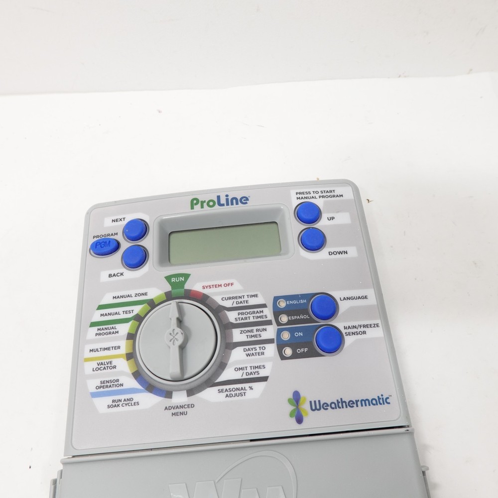 Weathermatic ProLine 6 Station Controller capacity E-PL800