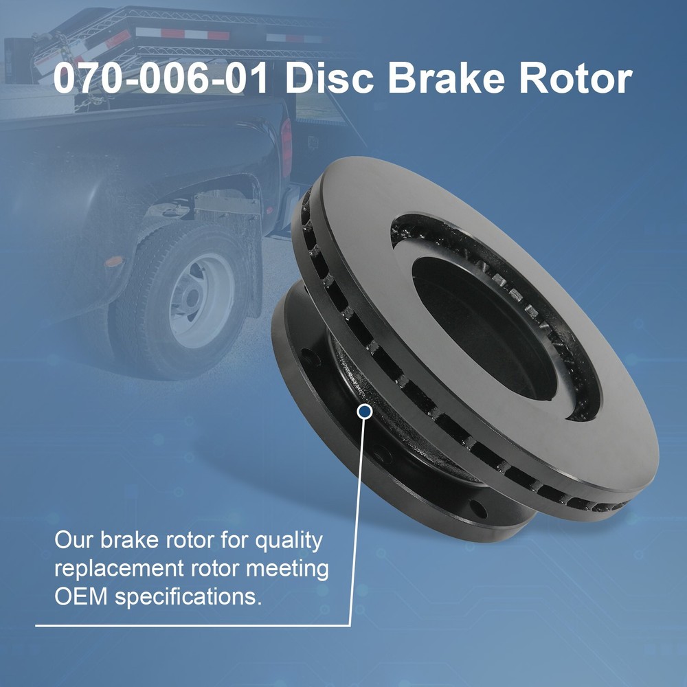 10K 12K Dexter Disc Brake Rotor For Dexter Disc Brake Trailer Axles 070-006-01