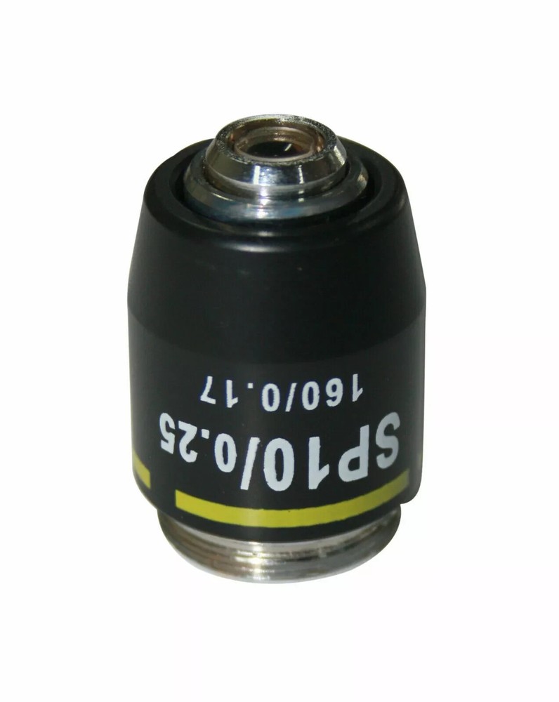 DIN Finite Dispersion Staining Objective 10x Asbestos PLM Polarizing Microscope