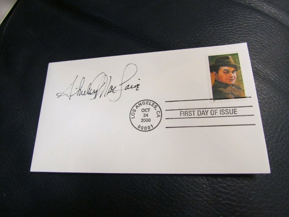 Shirley MacLaine Signed 1st First Day cover