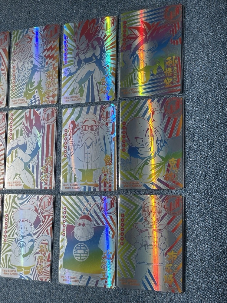 Dragon Heros SC-LR COMPLETE SET 1-18 Rainbow Foil