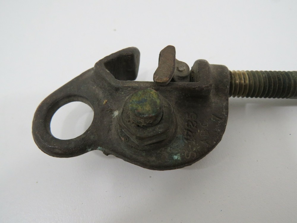 BRONZE VISE CLAMP ROPE CABLE SAILING HARDWARE (D1.5B985)